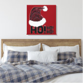 Toile Santa Hat avec texte (Insitu(Chambre))