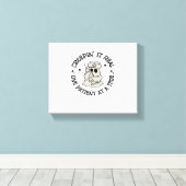 Toile Santé Halloween, Le Creeping It Real Un Patient (Insitu (Plancher de Bois))