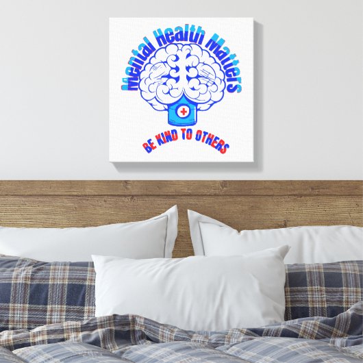 Toile Santé mentale (Insitu(Chambre))