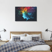 Toile Santé mentale Art abstrait (Insitu(Chambre))