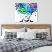 Toile Santé mentale Art abstrait (Insitu(Chambre))