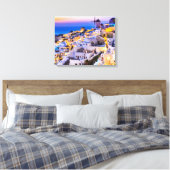 Toile Santorin à couper le souffle Grèce (Insitu(Chambre))