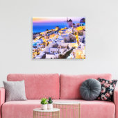 Toile Santorin à couper le souffle Grèce (Insitu(Salon))
