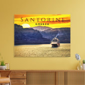 Toile Santorin, Grèce (Insitu(Salon))