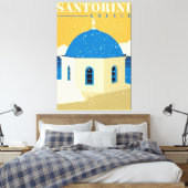 Toile Santorin Grèce (Insitu(Chambre))