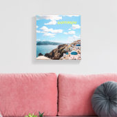 Toile Santorin, Grèce Beach House (Insitu(Salon))