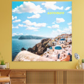 Toile Santorin, Grèce Beach House (Insitu(Salon))