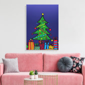 Toile sapin de Noël (Insitu(Salon))
