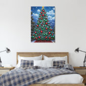 Toile sapin de Noël (Insitu(Chambre))