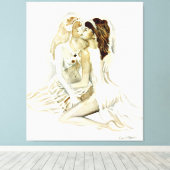 Toile Sappho et sa maîtresse  (Insitu (Plancher de Bois))