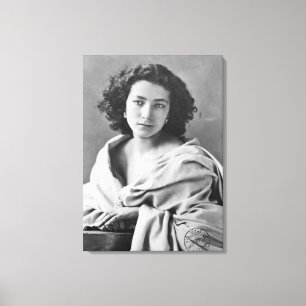 Toile Sarah Bernhardt dans le costume, c.1860