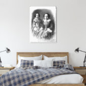 Toile Sarah Bernhardt et sa mère ? (Insitu(Chambre))