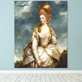 Toile Sarah Campbell par Joshua Reynolds (Insitu (Plancher de Bois))