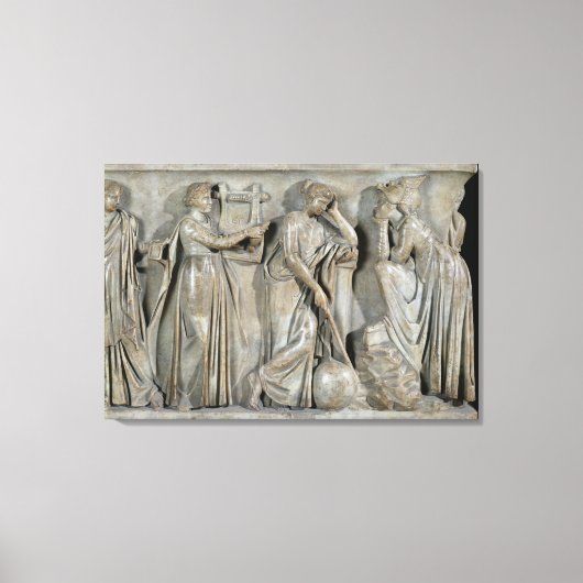 Toile Sarcophage des Muses (Recto)