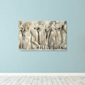 Toile Sarcophage des Muses (Insitu (Plancher de Bois))