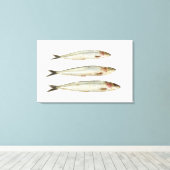 Toile Sardines (Pilards) 2 (Insitu (Plancher de Bois))