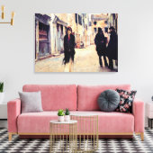 Toile Sargent - Rue à Venise, beaux-arts (Insitu(Salon))