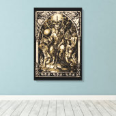 Toile Satan Interrompu 16x24 Canvas Art Mur (Insitu (Plancher de Bois))