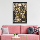 Toile Satan Interrompu 16x24 Canvas Art Mur (Insitu(Salon))
