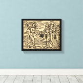 Toile Satan's Witches Swap Textes 8x10 (Insitu (Plancher de Bois))