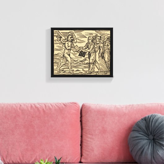 Toile Satan's Witches Swap Textes 8x10 (Insitu(Salon))