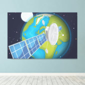 Toile Satellite (Insitu (Plancher de Bois))