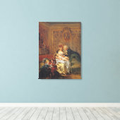 Toile Satisfaction du mariage ou de la famille heureuse (Insitu (Plancher de Bois))