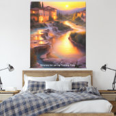 Toile Saturnia Hot Springs Toscane Italie Peinture (Insitu(Chambre))