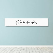 Toile Saudade Noir (Insitu (Plancher de Bois))