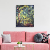 Toile Saule pleureur par Claude Monet, Beaux-Arts Ancien (Insitu(Salon))