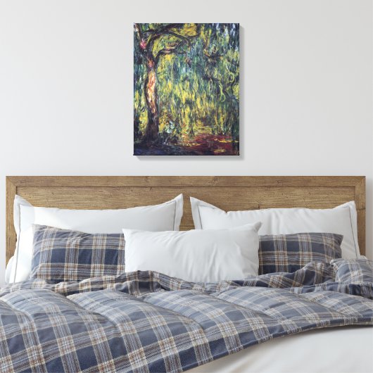 Toile Saule pleureur par Claude Monet, Beaux-Arts Ancien (Insitu(Chambre))