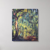 Toile Saule pleureur par Claude Monet, Beaux-Arts Ancien (Recto)