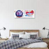 Toile Saumon en chef Can Étiquette Hi-Yu (Insitu(Chambre))