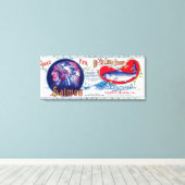 Toile Saumon en chef Can Étiquette Hi-Yu (Insitu (Plancher de Bois))