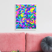 Toile Saupoudrer de bonbons multicolores (Insitu(Salon))