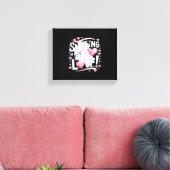 Toile Saupoudrer pour l'amour ! Chien (Insitu(Salon))