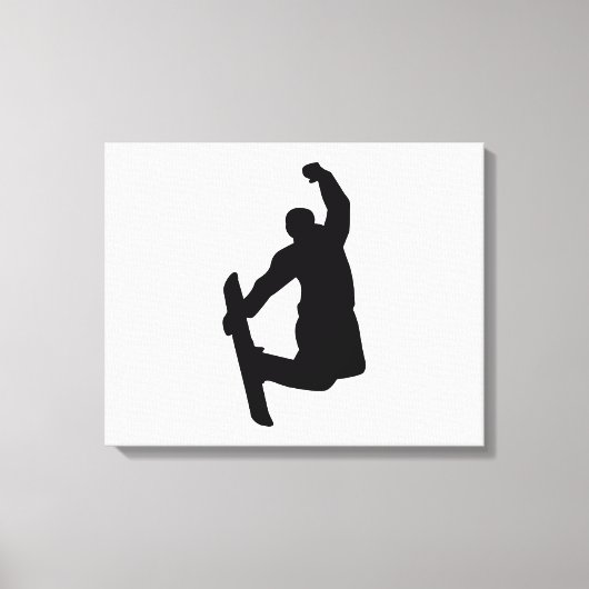 Toile Saut de snowboard (Recto)