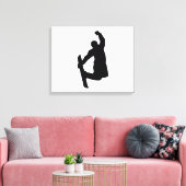 Toile Saut de snowboard (Insitu(Salon))