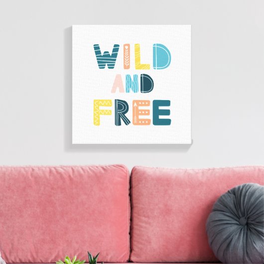 Toile Sauvage et libre (Insitu(Salon))