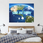 Toile Sauver la Terre (Insitu(Chambre))