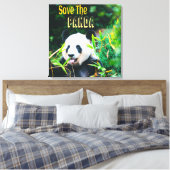 Toile Sauvez Le Panda (Insitu(Chambre))