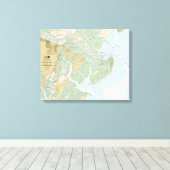 Toile Savannah River et Wassaw Sound Version 2 (Insitu (Plancher de Bois))