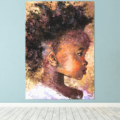 Toile Save Kids Canvas Print Peace - Peinture artistique (Insitu (Plancher de Bois))