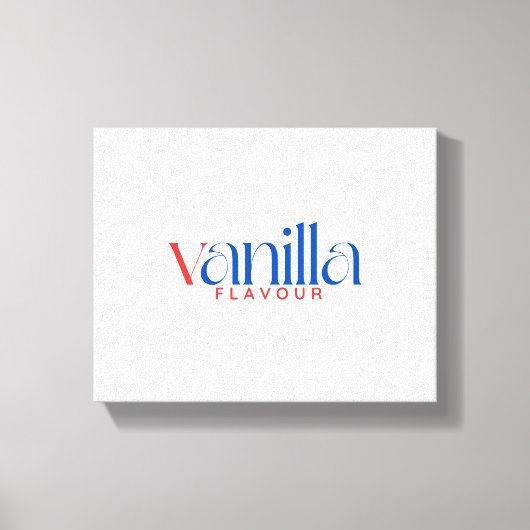 Toile Saveur de vanille (Recto)
