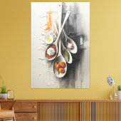 Toile Saveurs Suspendues dans le Silence (Insitu(Salon))