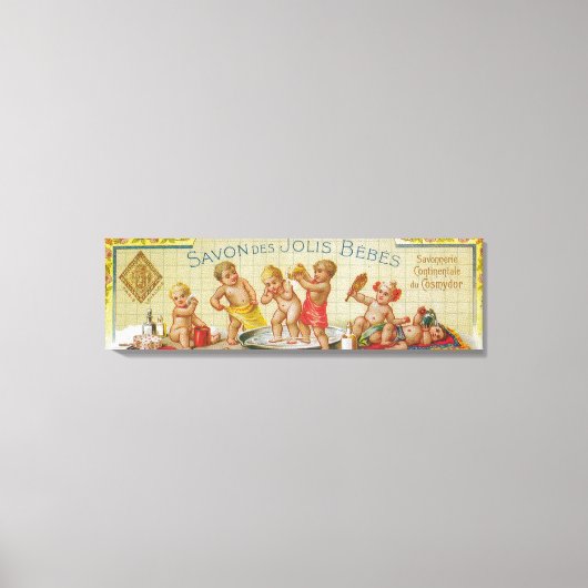 Toile Savon Des Jolis Bebes LabelParis, France (Recto)