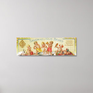 Toile Savon LabelParis, France de DES Jolis Bebes de
