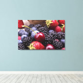 Toile Savoureux Fruits D'Été Sur Une Table En Bois (Insitu (Plancher de Bois))