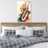 Toile Saxophone (Insitu(Chambre))