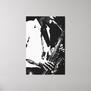 Toile Saxophone 40x60 (100x150cm) waccnm
